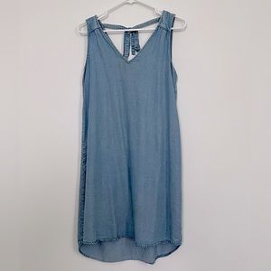 Gap denim sleeveless dress